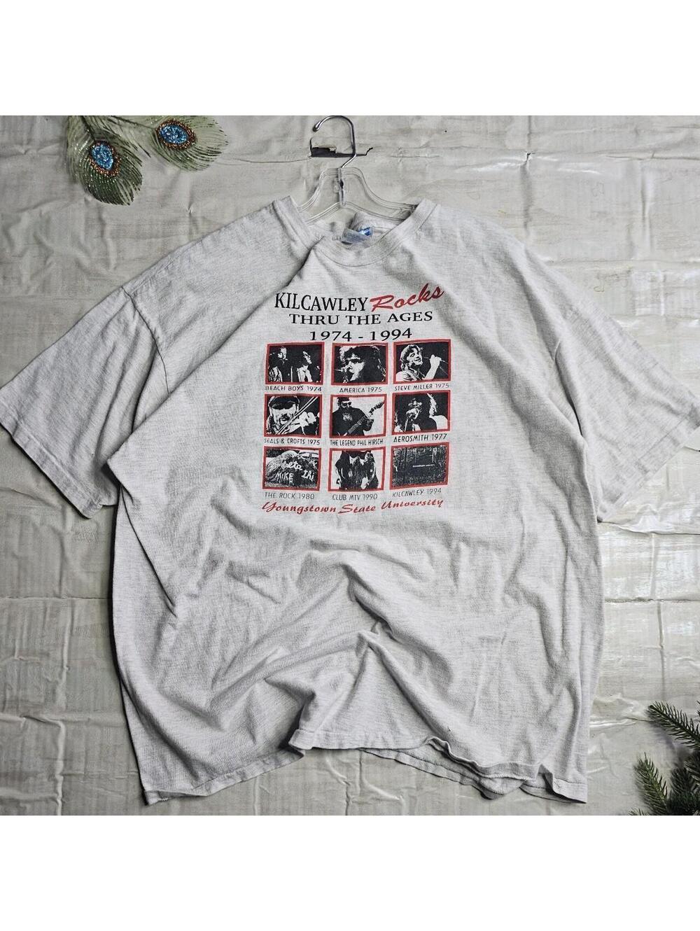 Title: Vintage Graphic rock tee shirt Killarney R9cks thru the ages 1964-1994